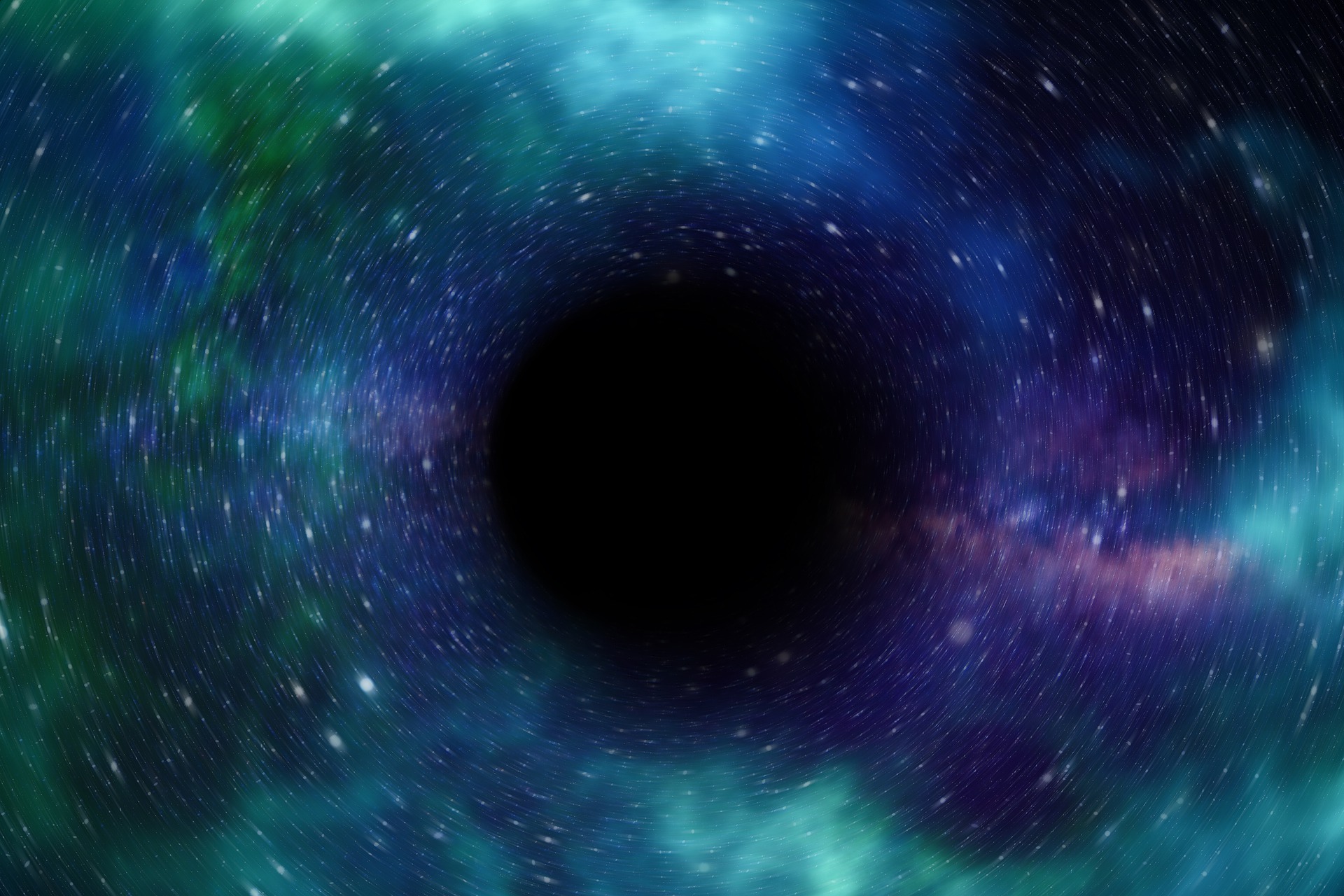 Ново изображение разкрива бурни събития в близост до свръхмасивна черна дупка